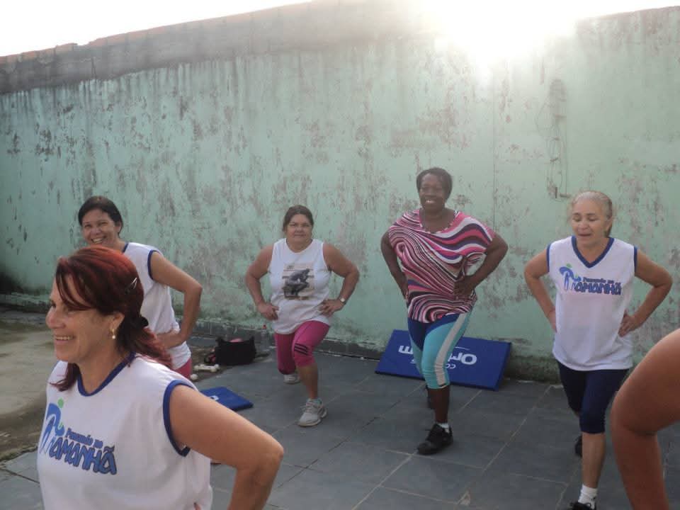 Atividades do projeto social Pensando no Amanhã